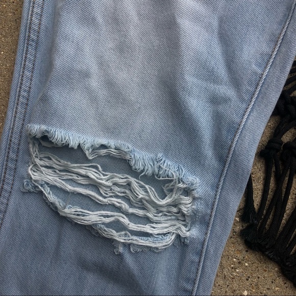 Ziggy Denim Distressed High Waist Jeans Size 28 - Picture 2 of 9